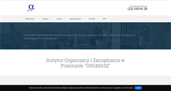 Desktop Screenshot of orgmasz.pl